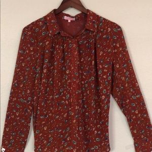 Burnt Orange Renamed Blossom Blouse